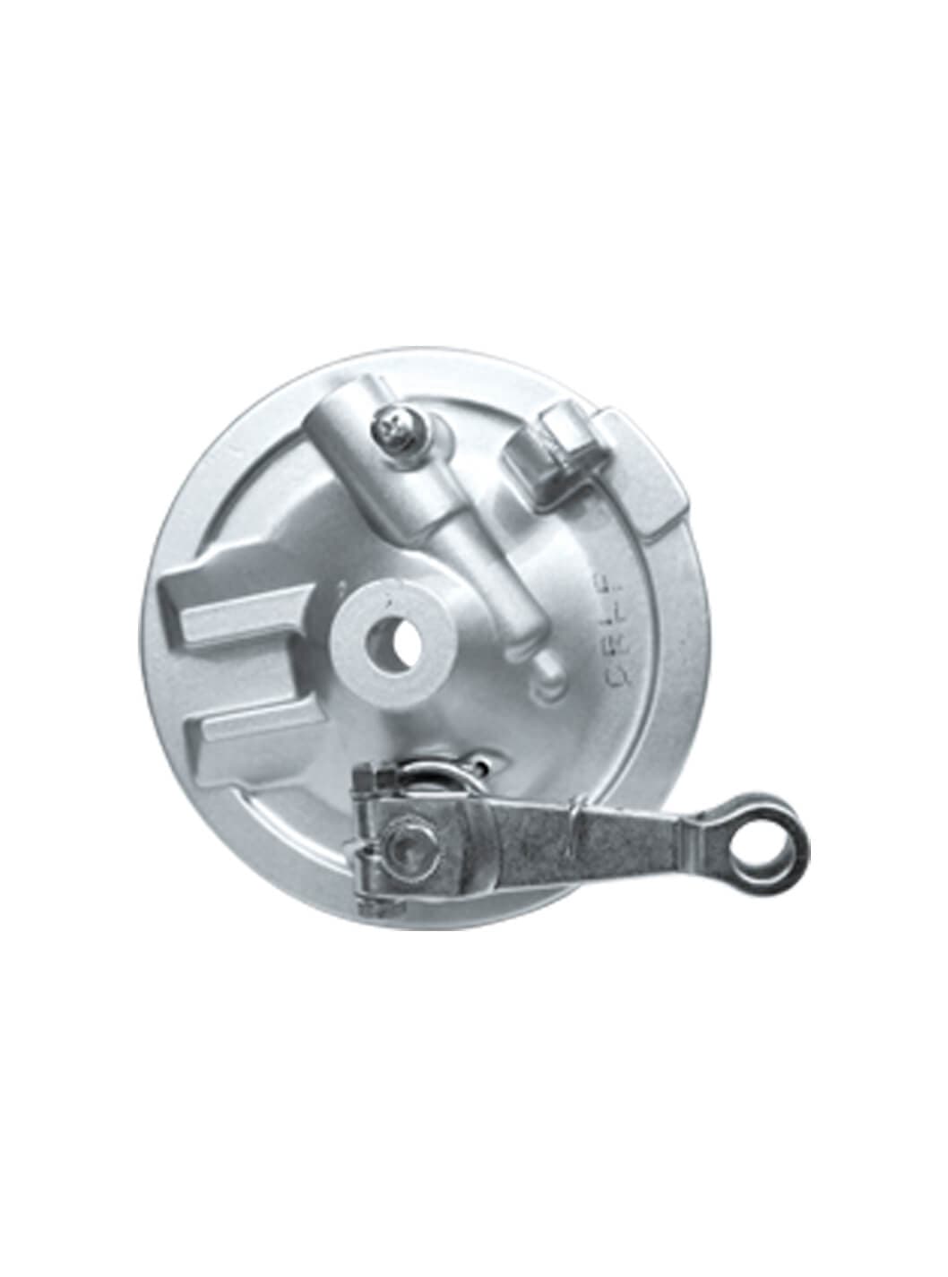 BRAKE SHOE PLATE COMPLETE FRONT