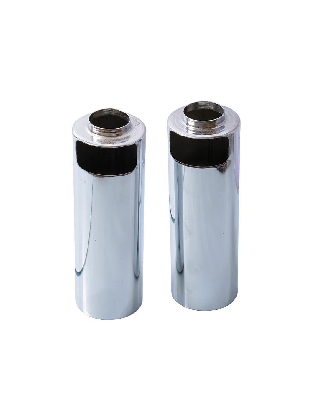 FRONT SHOCK GLASS BIG CHROME SET