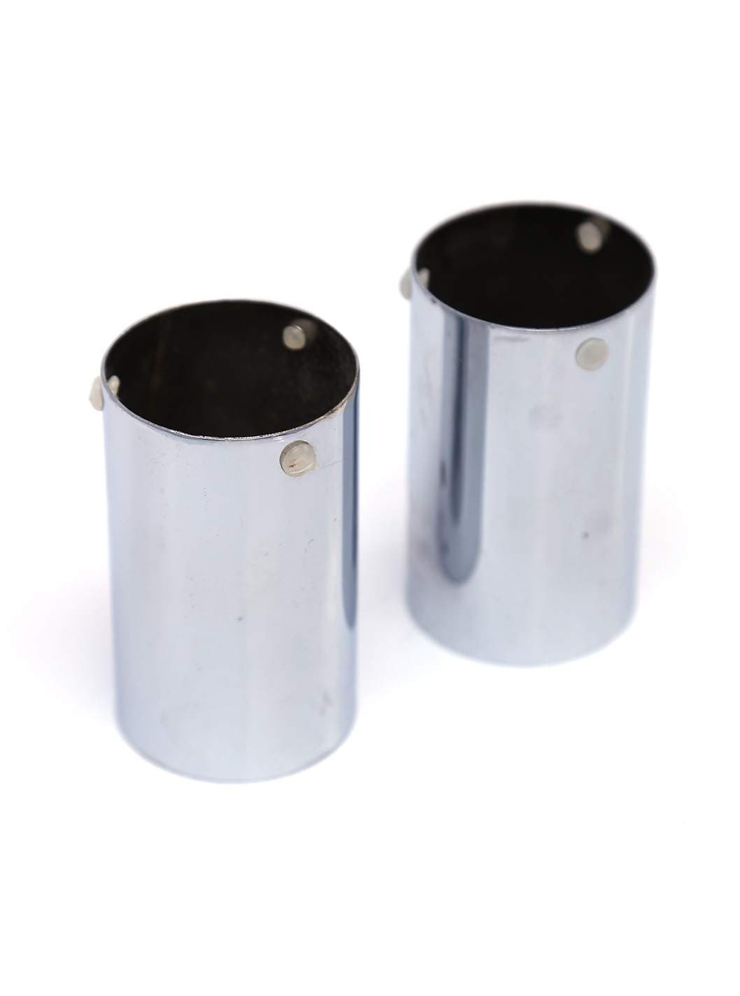 FRONT SHOCK GLASS SMALL CHROME SET